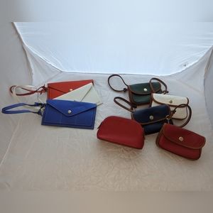 D & B wristlets and 1 matching pouch LOT